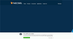 Desktop Screenshot of necsel.com