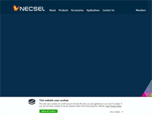 Tablet Screenshot of necsel.com